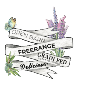 Open Barn · Free Range · Grain Fed